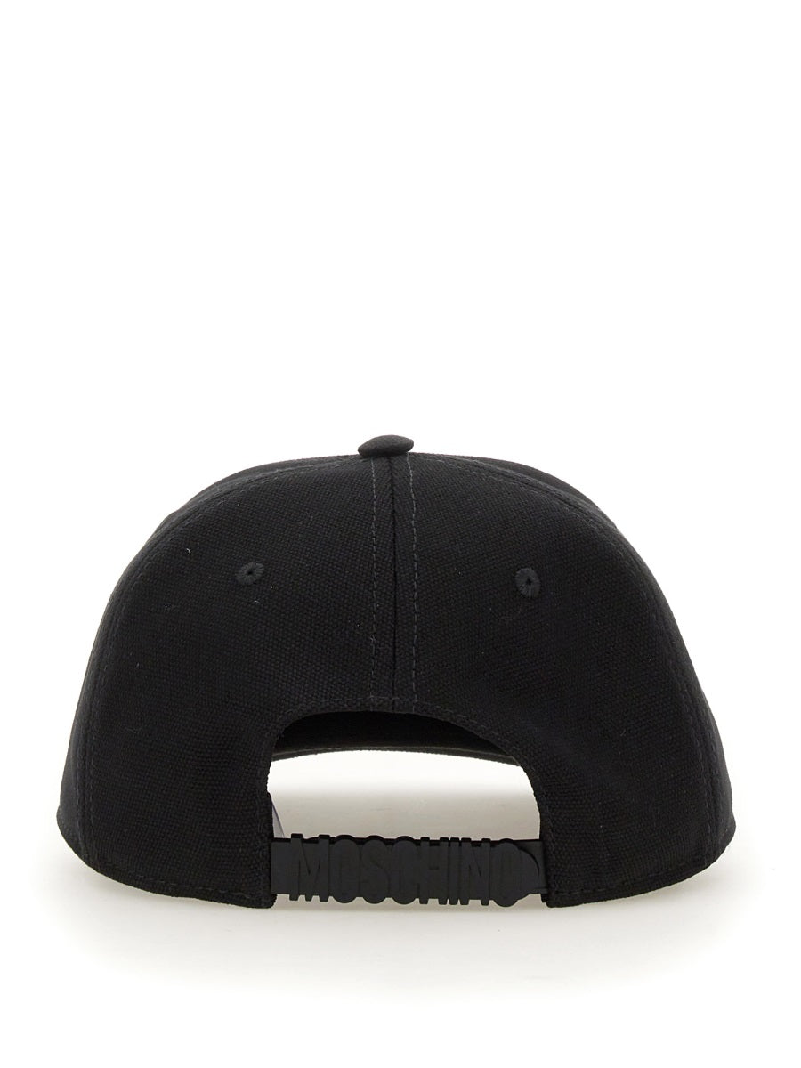 MOSCHINO COUTURE Classic Cotton Baseball Cap for Men