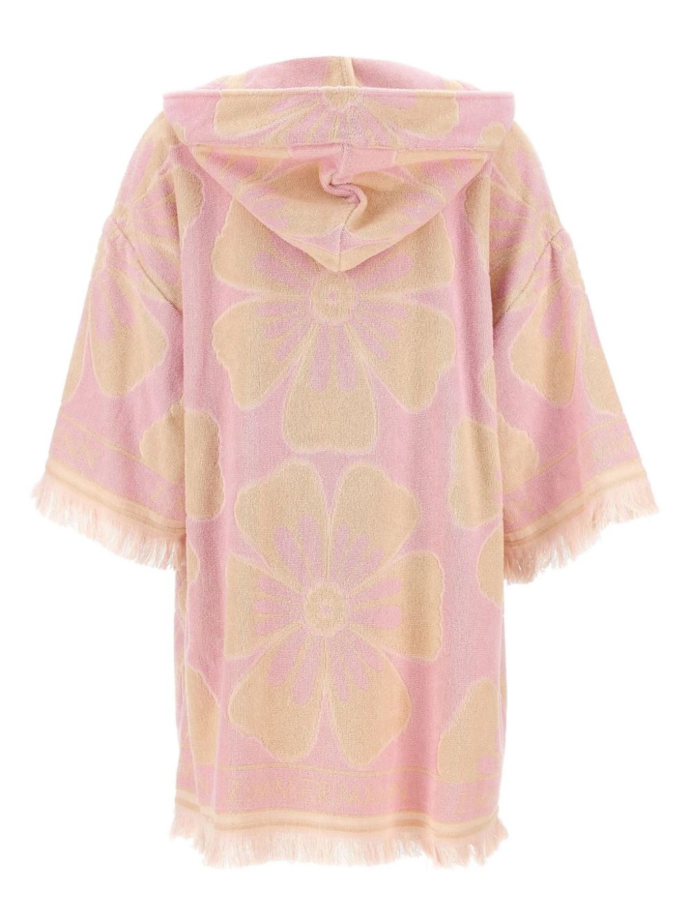 ZIMMERMANN Chic Floral Cotton Mini Dress with Hood