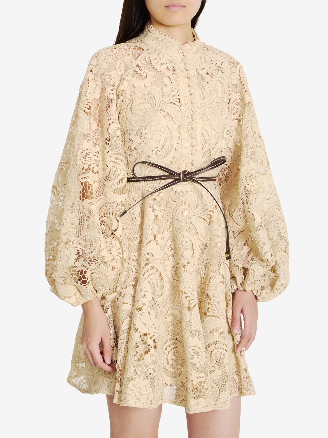 ZIMMERMANN Lace Mini Dress for Women - Fall / Winter 2024