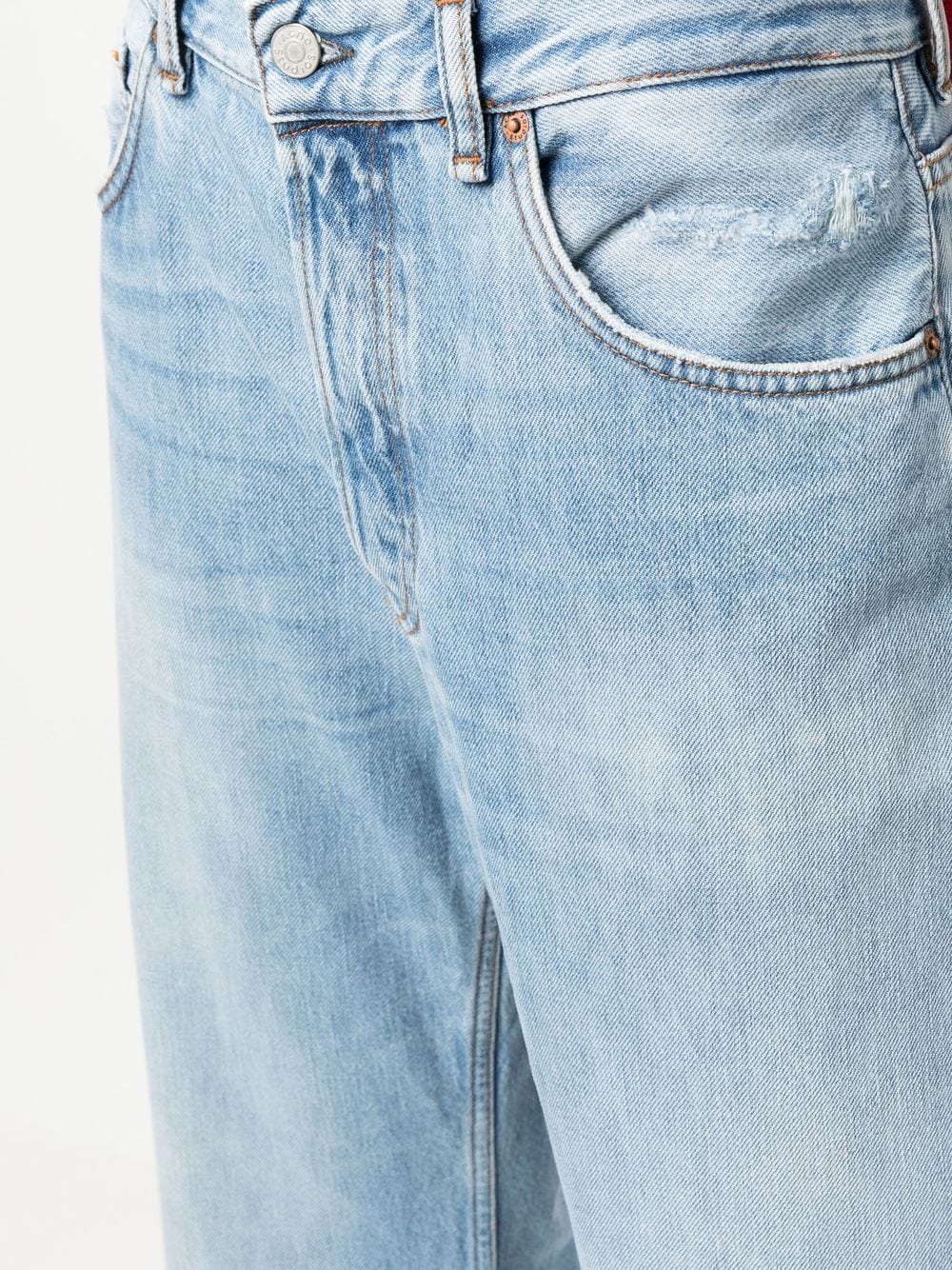 ACNE STUDIOS Clear Blue Organic Wide Leg Jeans