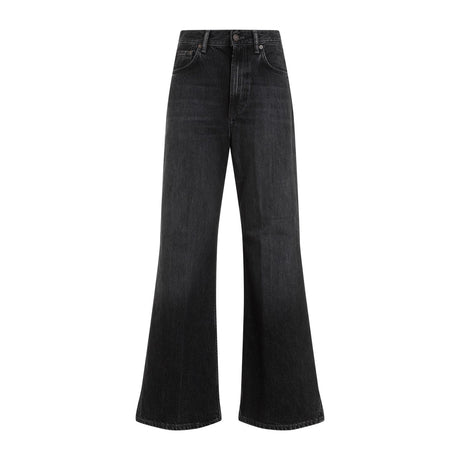 ACNE STUDIOS Essential Black Cotton Jeans for Women