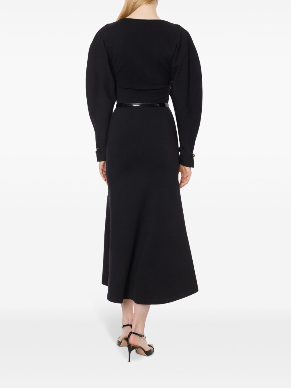 PHILOSOPHY DI LORENZO SERAFINI Elegant Long Sleeve Dress for Women