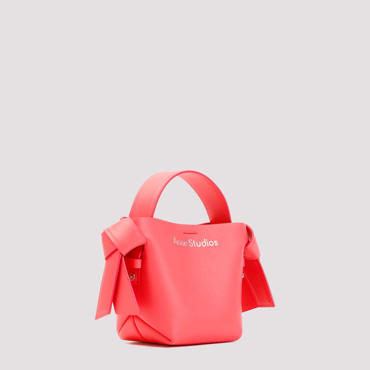 ACNE STUDIOS Pink & Purple Leather Bucket Bag for Women - SS24 Collection