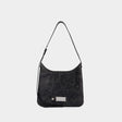 ACNE STUDIOS Leather Shoulder Handbag - 35.5cm x 37.5cm x 4cm