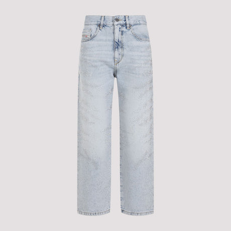 DIESEL Blue 100% Cotton Women's Jeans SS24