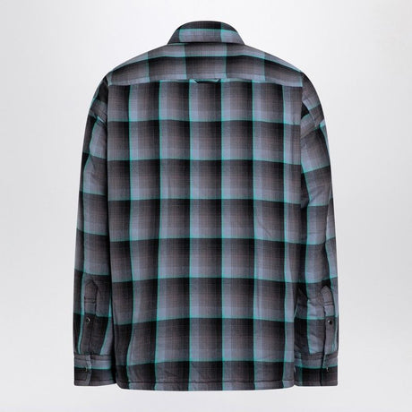 MAISON MIHARA YASUHIRO	 Padded Check Pattern Shirt for Men - Fall/Winter 2024