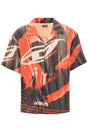 DIESEL Men's Mixed Color Viscose Bowling Shirt for SS24