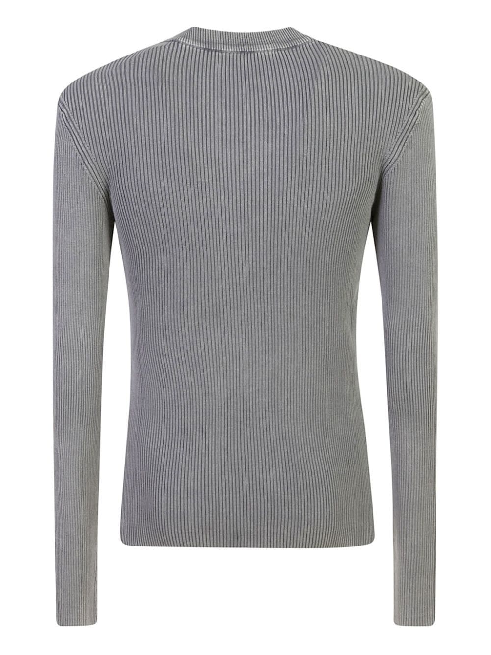 DIESEL Stylish Ribbed Knit Sweater for Men