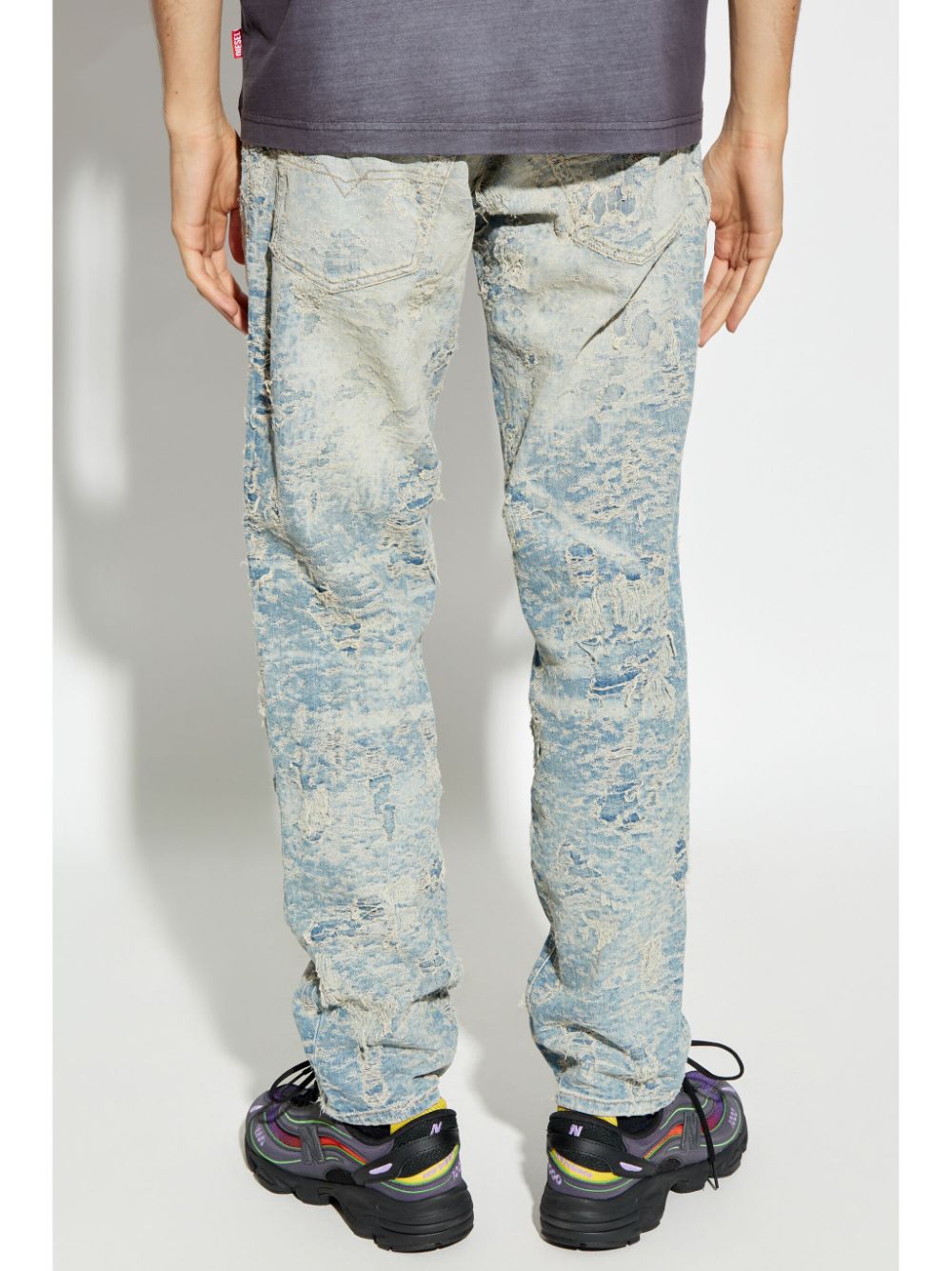 DIESEL Distressed Denim Jeans for Men - Classic Fit