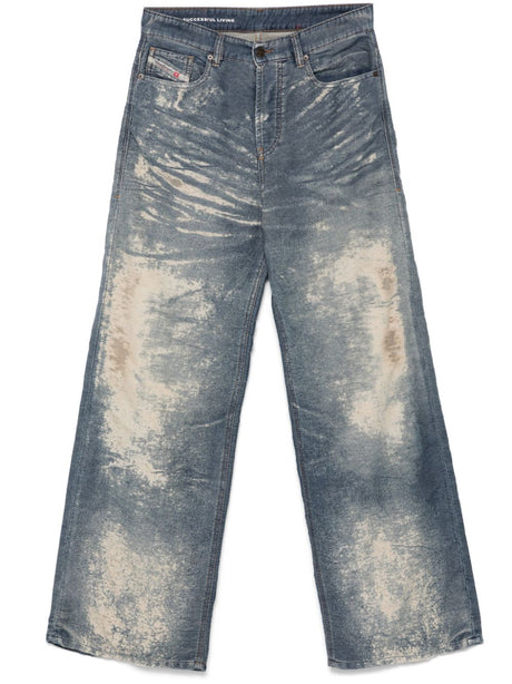 DIESEL Distressed Low-Rise Denim Jeans for Women