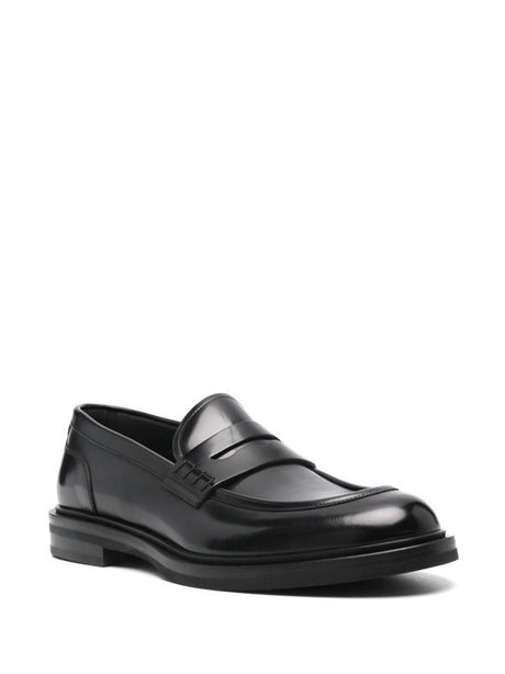 DOLCE & GABBANA Brushed Leather Loafers for Men