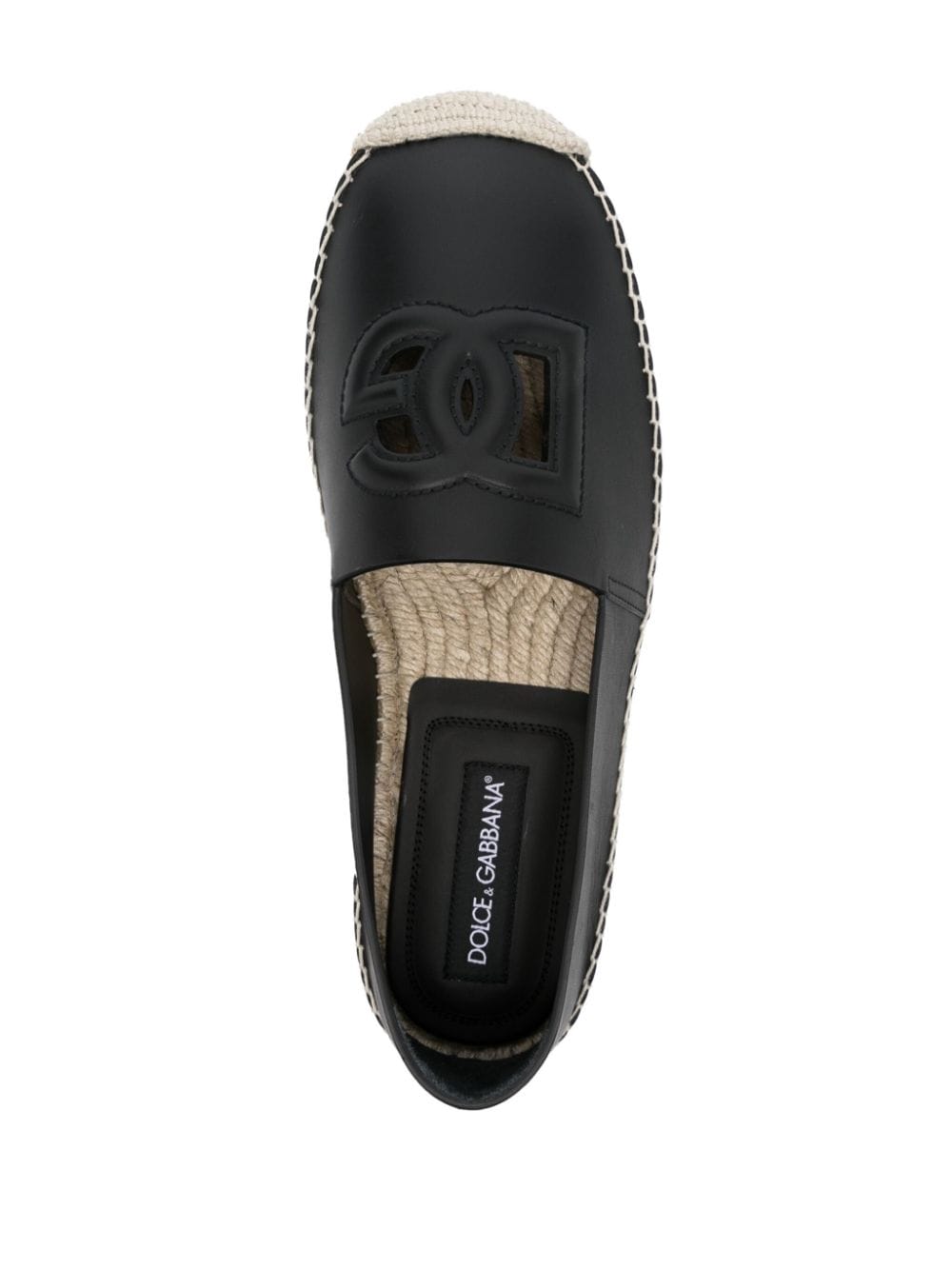 24SS Black Laced Up Shoes for Men by DOLCE & GABBANA