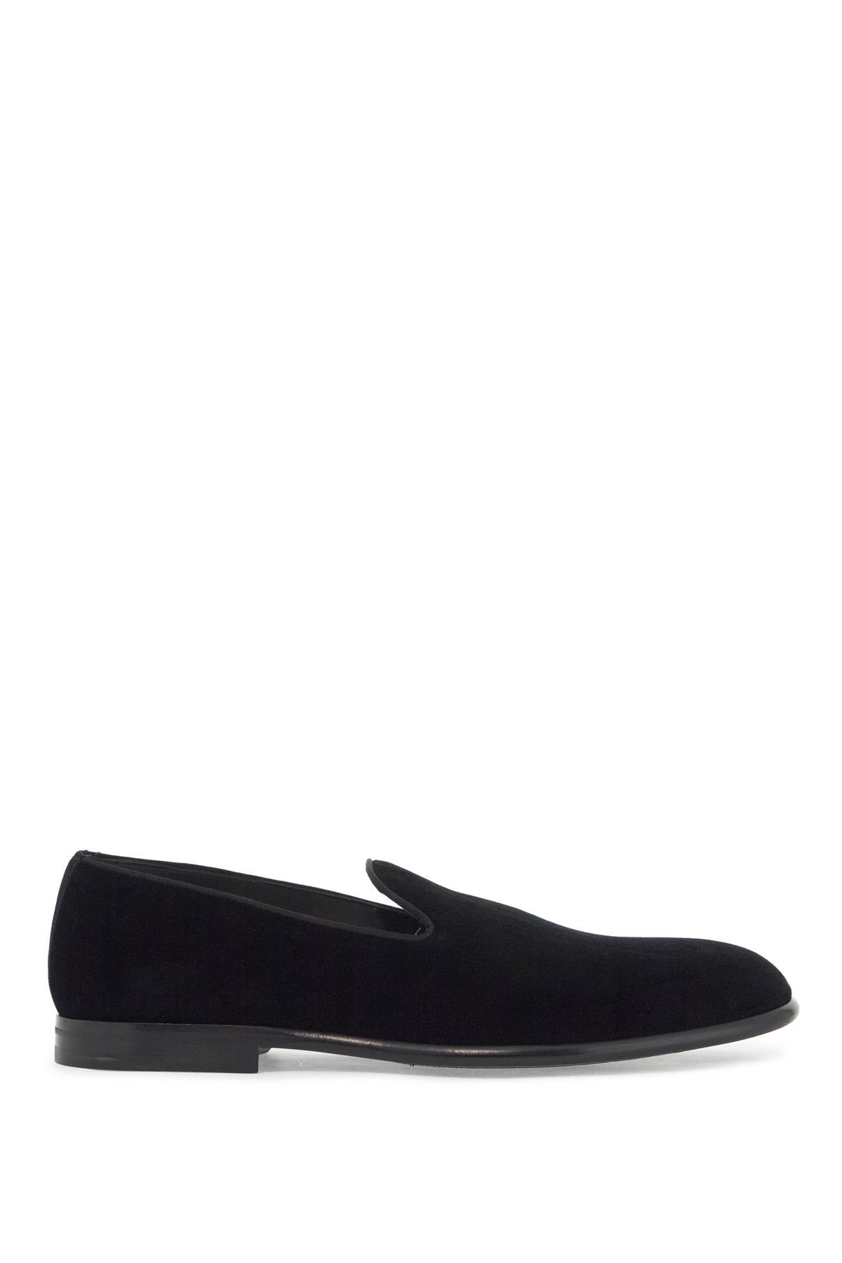 DOLCE & GABBANA Luxurious Velvet Loafers for Men