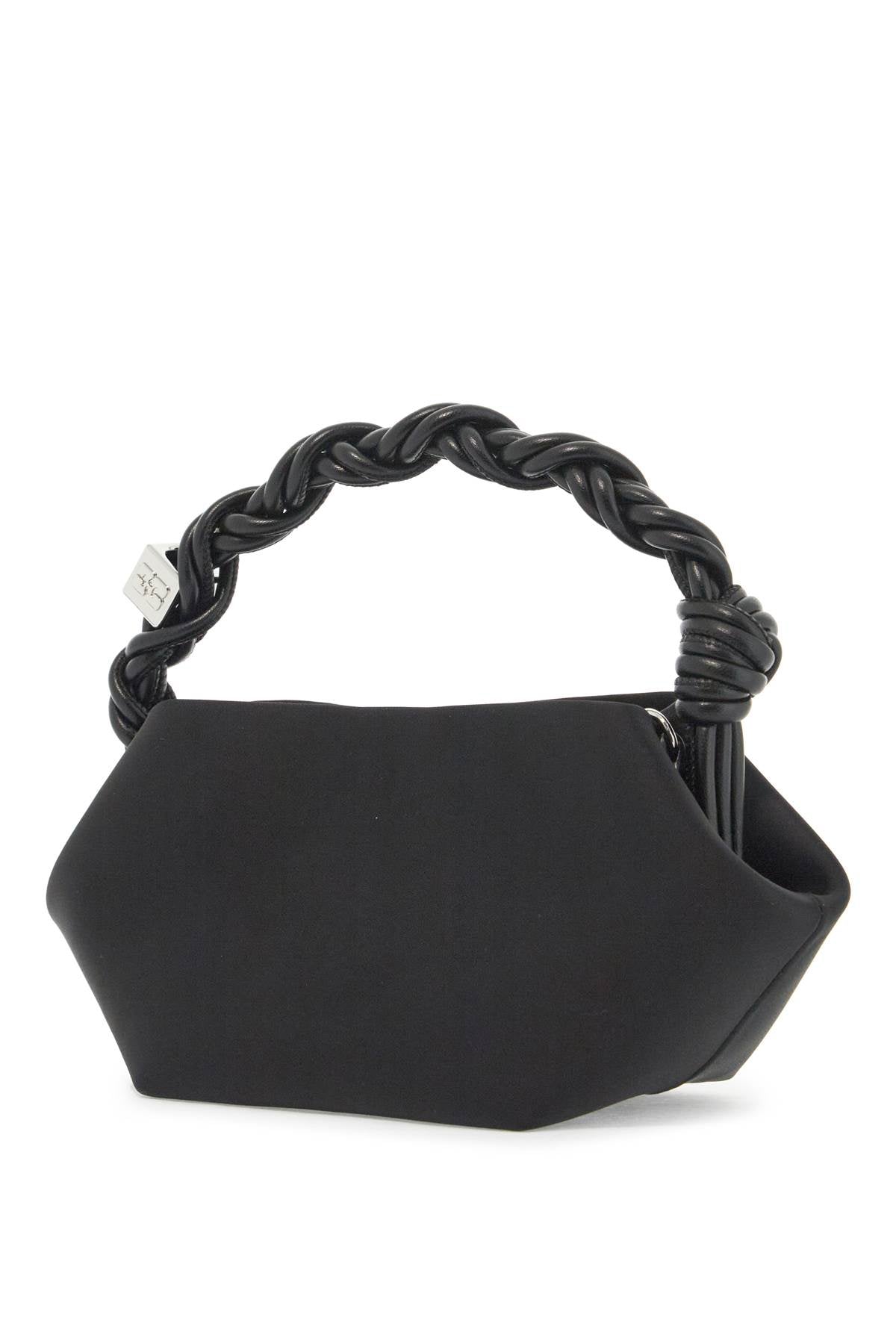 GANNI Mini Hexagonal Satin Handbag