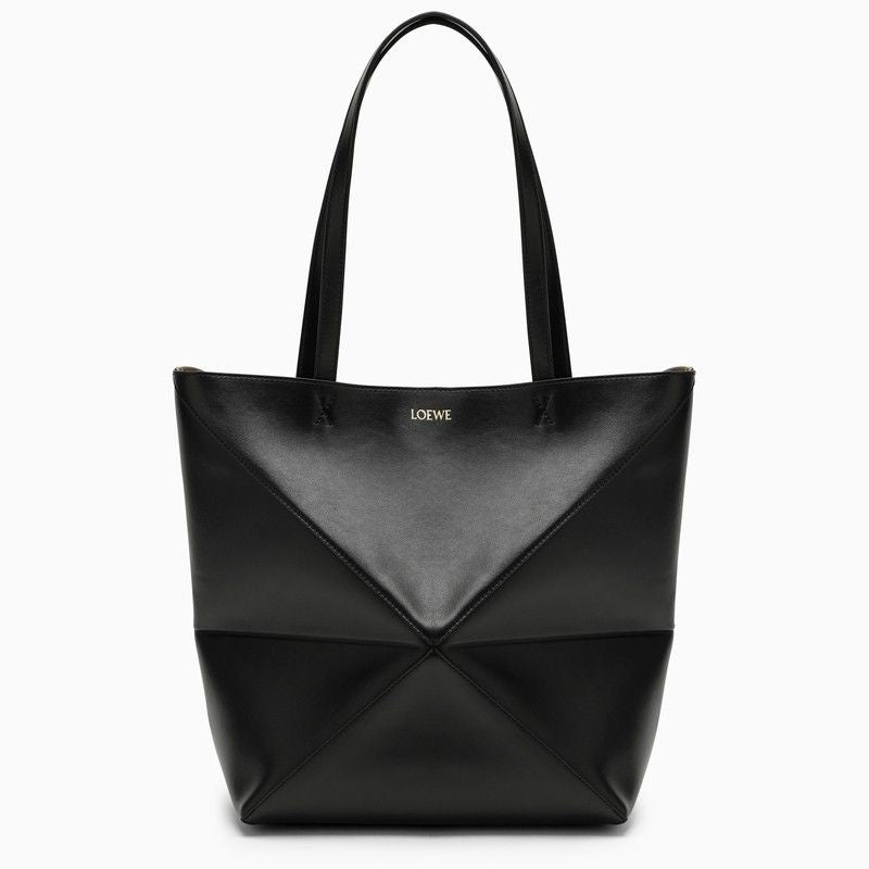 LOEWE Geometric Black Tote Handbag for Women