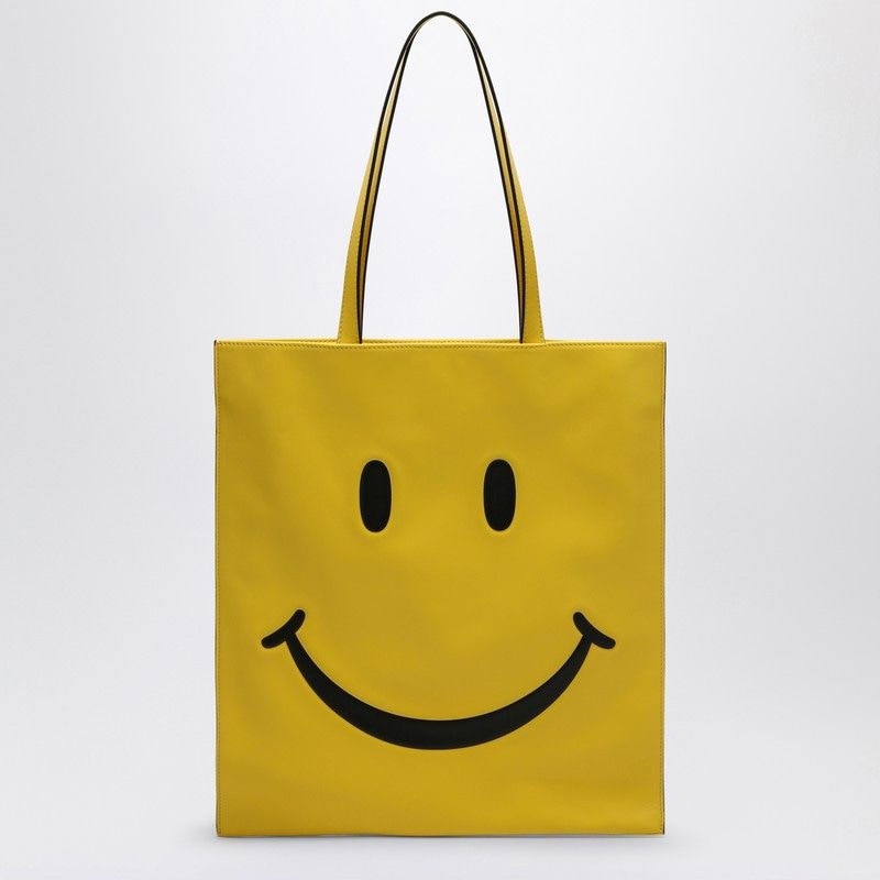 MOSCHINO COUTURE Mini Smiley Shopper Handbag