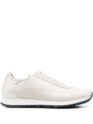 JOHN LOBB WHITE Leather Sneakers for Men - SS23 Collection