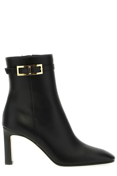 SERGIO ROSSI Stylish 23FW Women's Black Boots - Perfect for Every Season!