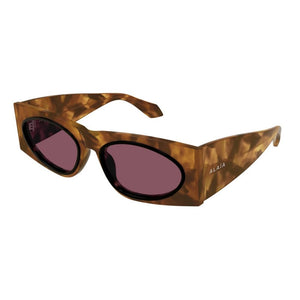 ALAIA Chic Havana Sunglasses for Women - AA0085S Model