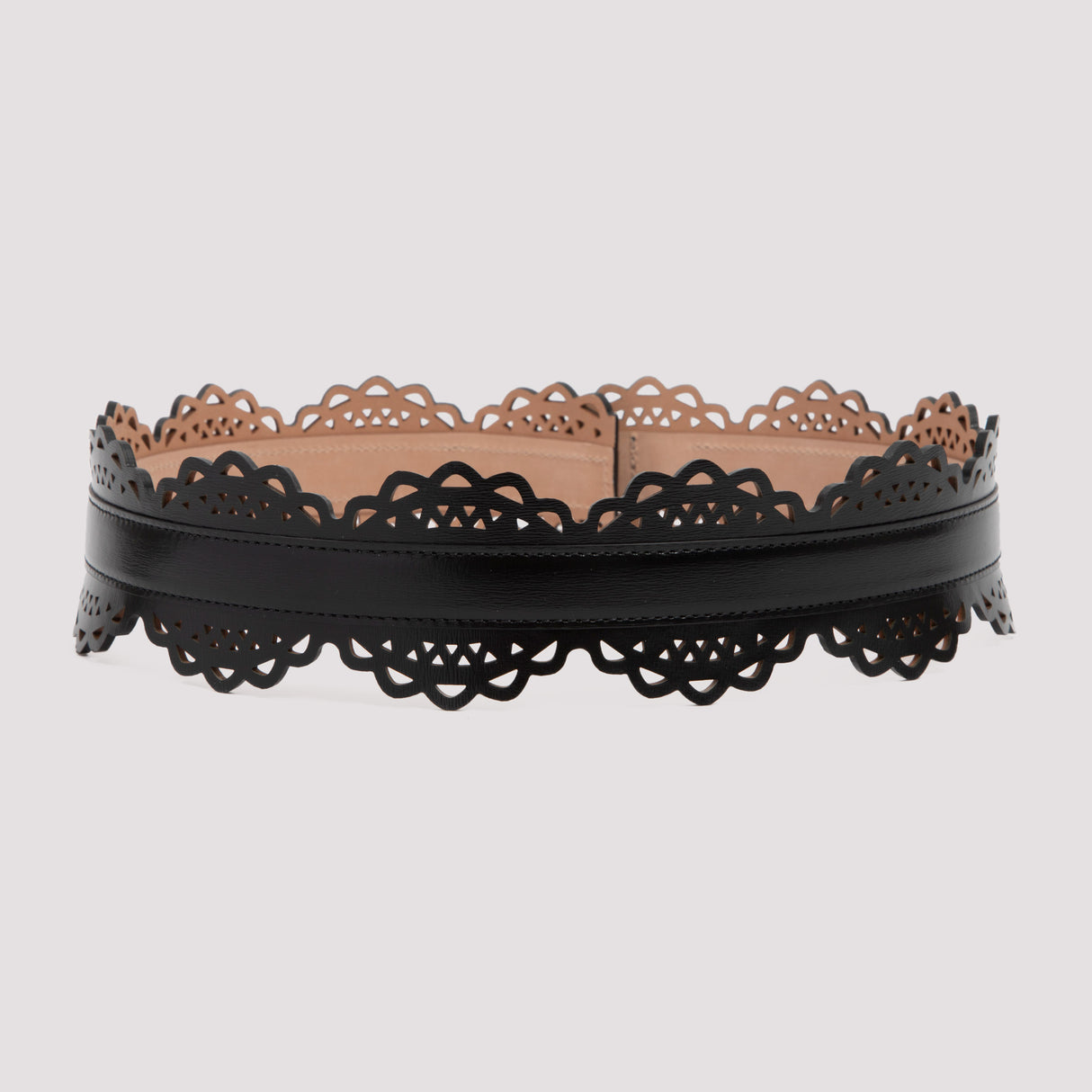 ALAIA Elegant Bustier Belt in Luxurious Calfskin