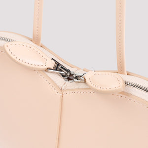 ALAIA Cœur Leather Crossbody Bag - Nude & Neutrals