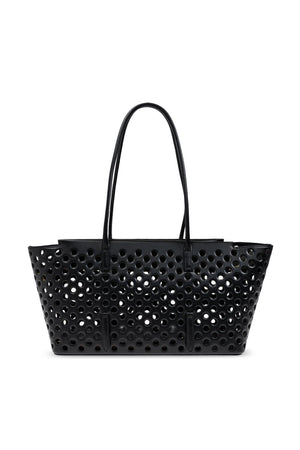 ALAIA Elegant Mini Shoulder Bag in Black - 32 cm