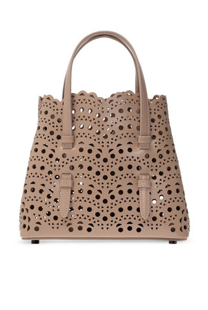 ALAIA Wave Calfskin Mini Handbag