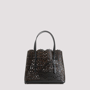 ALAIA Mini Leather Tote Bag - 25CM