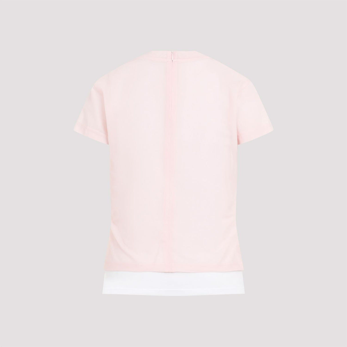 ALAIA Chic Pink & Purple Stretch T-Shirt