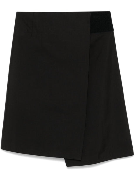 ALAIA Chic Wrap Midi Skirt for Women