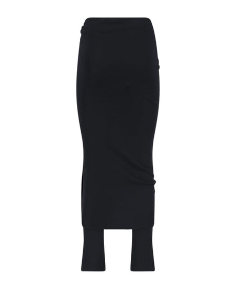 ALAIA Chic Knit Pants Skirt for Women - FW24