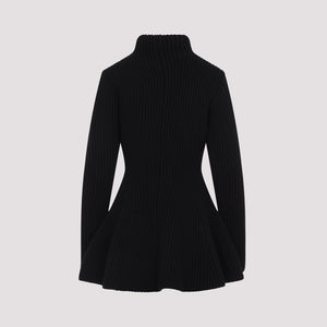 ALAIA Peplum Cardigan for Women