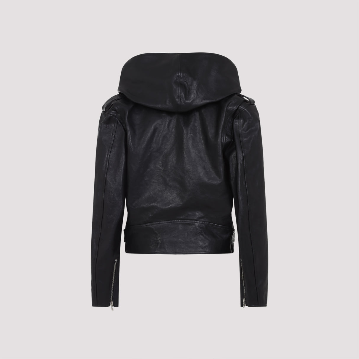 ALAIA Hooded Biker Jacket for Women