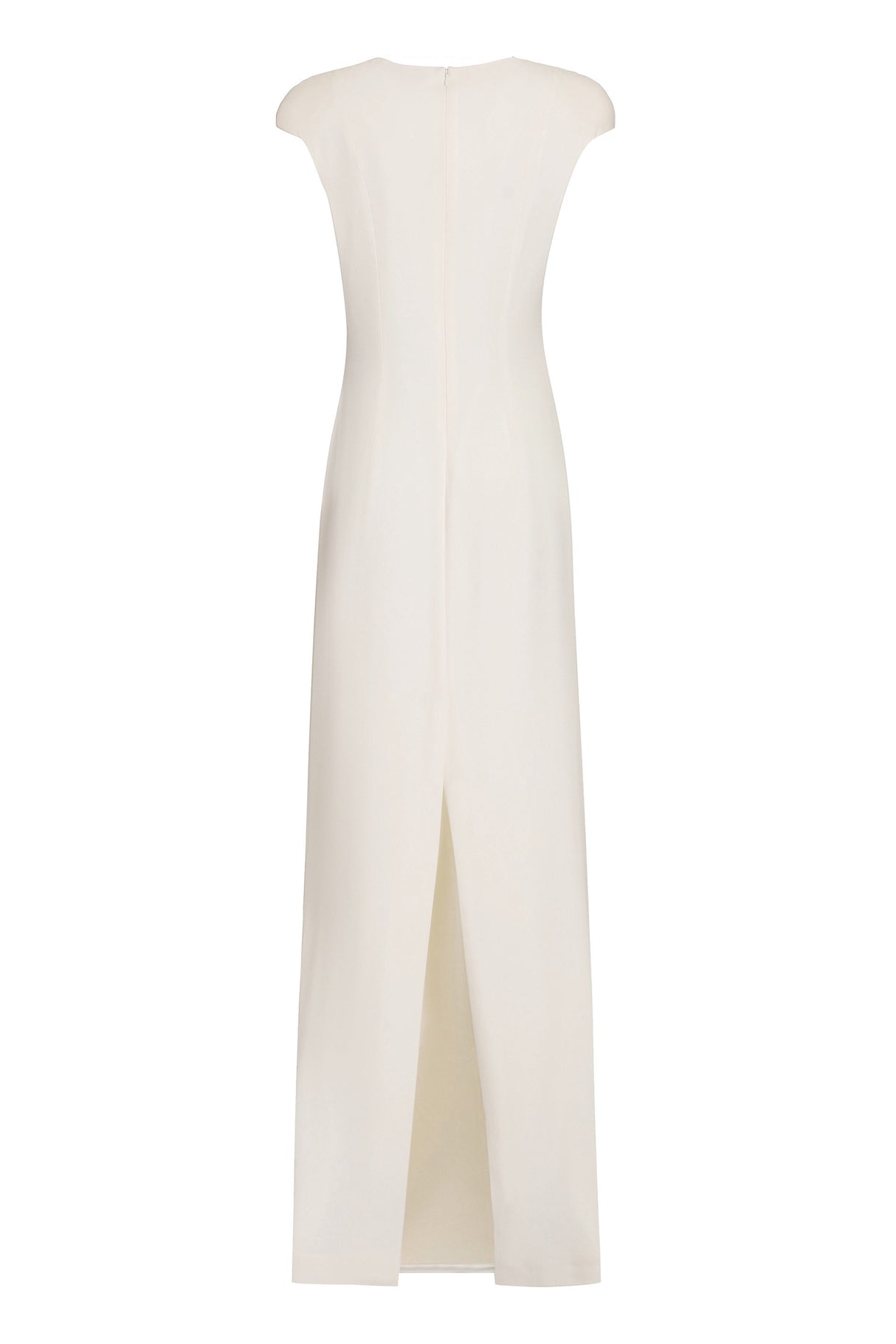 TOM FORD Elegant White Silk Georgette Dress for Women