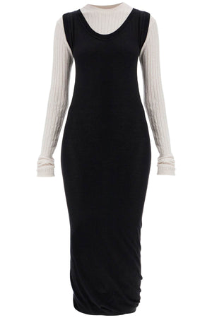 MARNI Layered Knit Dress - Fitted Silhouette