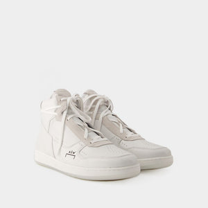 A-COLD-WALL High Top Leather Sneakers for Men - Classic and Trendy White Color