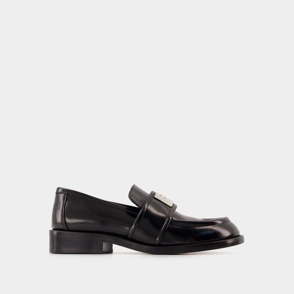 ACNE STUDIOS Brushed Leather Loafers for Women