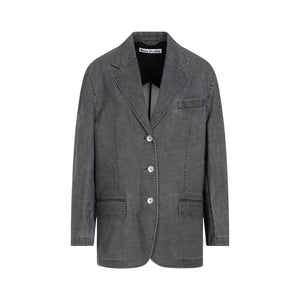 ACNE STUDIOS Classic Black Cotton Jacket for Women