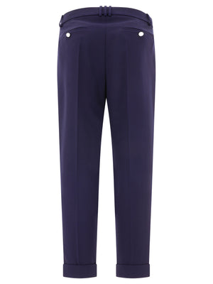 BALMAIN Tailored Mini Twill Trousers