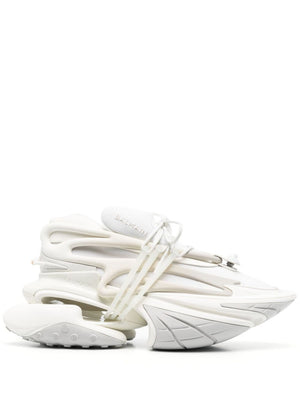 BALMAIN Unicorn Low-Top Sneakers in White