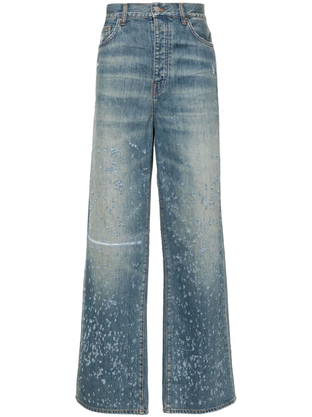 AMIRI Crafted Indigo Baggy Jeans for Men