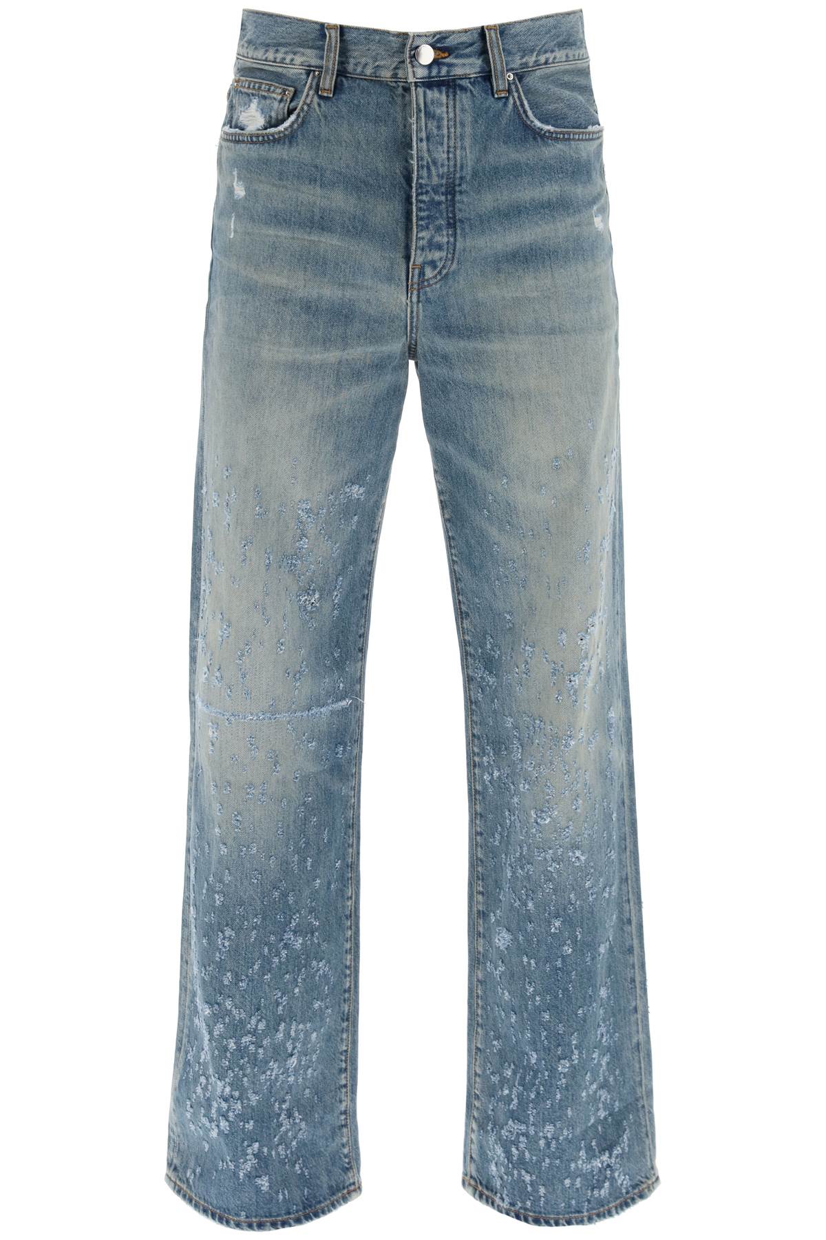 AMIRI Crafted Indigo Baggy Jeans for Men