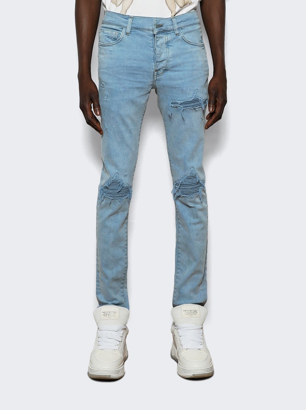 AMIRI Men's Overdyed Jeans in Ashley Blue for SS24