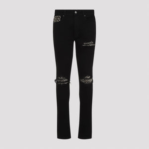 AMIRI Leopard Print MX1 Men's Jeans