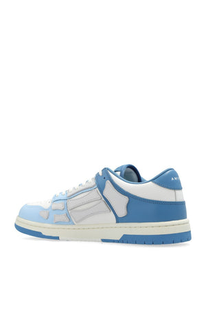 AMIRI Dual Leather High-Top Sneakers in Blue