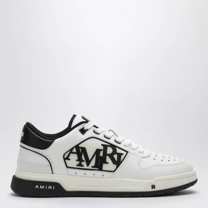 AMIRI Classic Low Top Black and White Sneakers