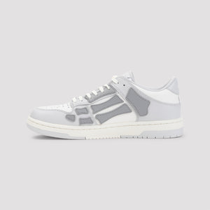 AMIRI Low-Top Skeletal Sneakers in Grey