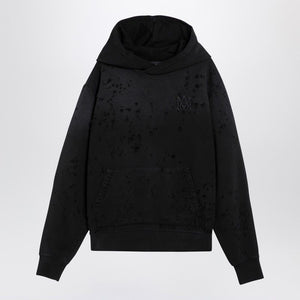 AMIRI Distressed Urban Black Hoodie