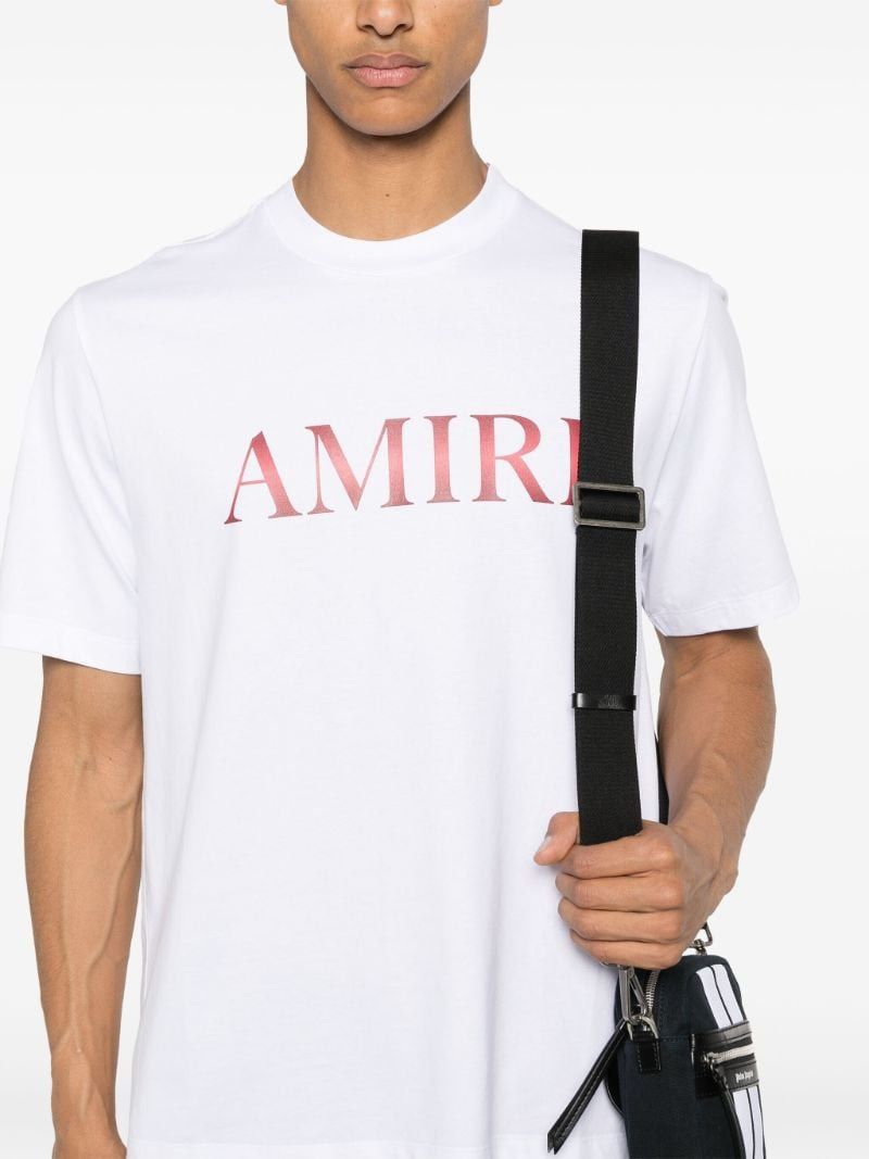 AMIRI Men's Red Gradient T-Shirt for FW24