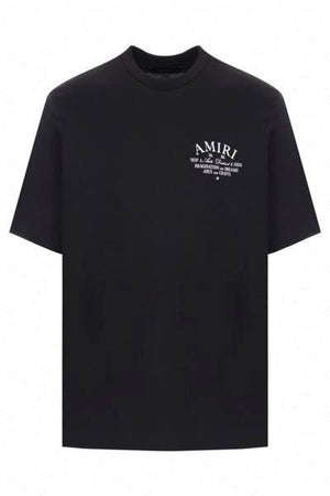 AMIRI Arts District Black Tee for Men - FW24 Collection